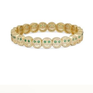 Lisa Gozlan THE HAPPY FACE BRACELET - THE PAVÉ
